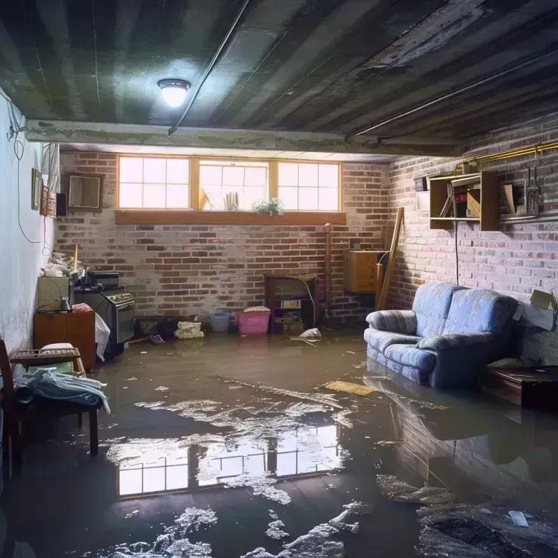 Flooded Basement Cleanup in Rutherford County, NC